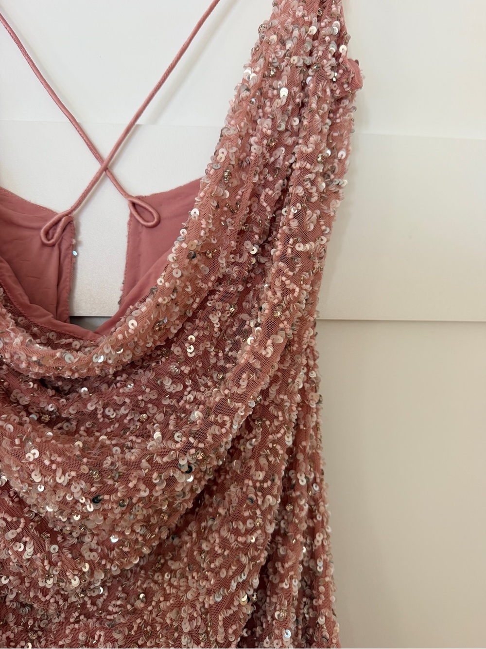 Retrofete Mich Mini Dress Sequin NWT - Picture 2 of 6